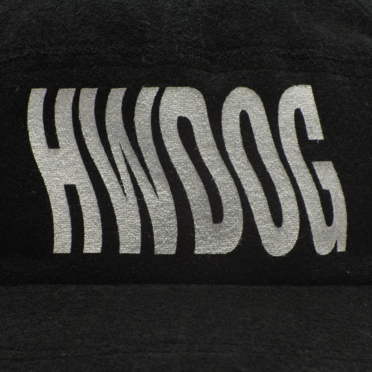 WAVY LOGO COMMERCIAL CAP - Black