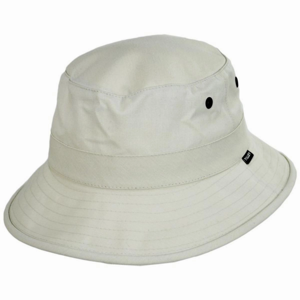 Waxed Cotton Bucket Hat
