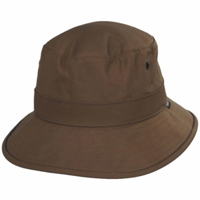 Waxed Cotton Bucket Hat
