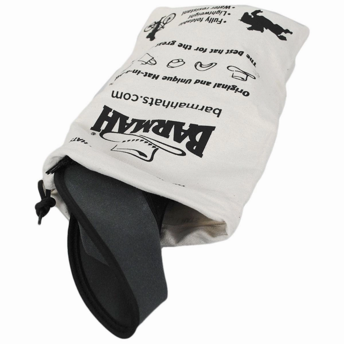Waxed Cotton Canvas Drover Foldaway Hat