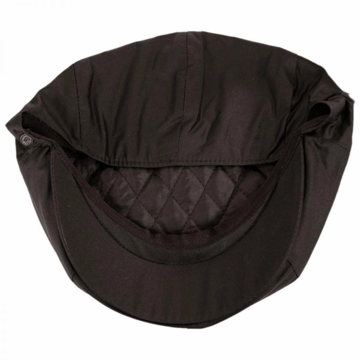 Waxed Cotton Newsboy Cap