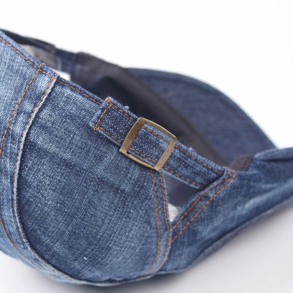 Waycross Denim Flat Cap