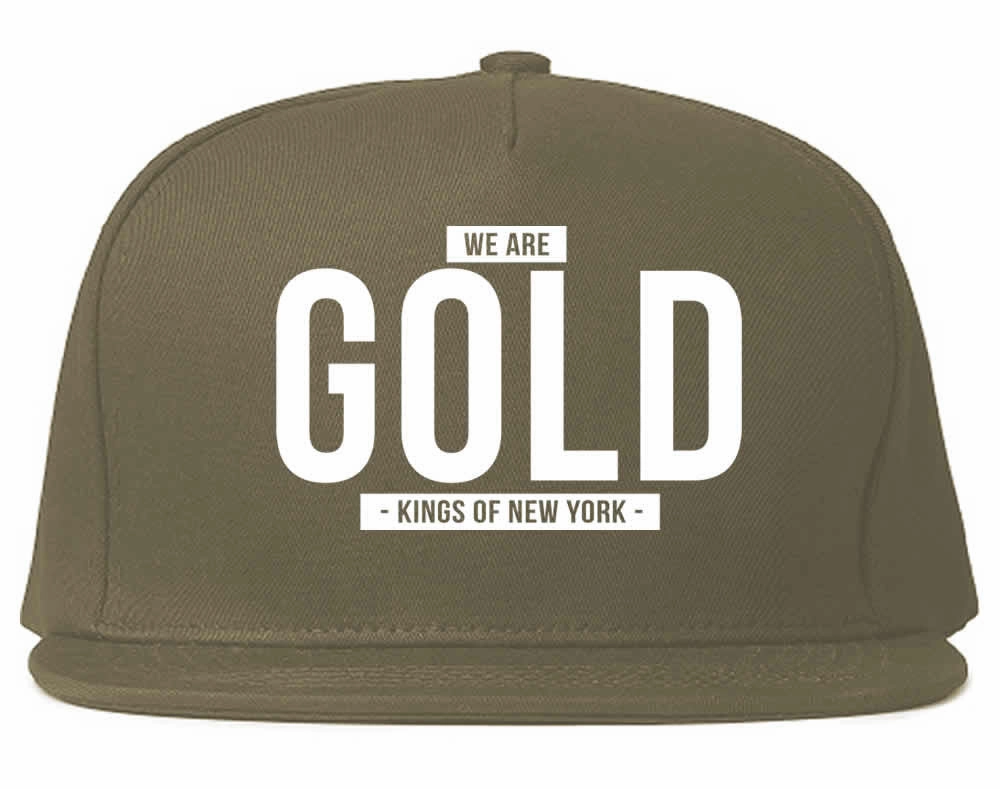 We Are Gold Snapback Hat Cap