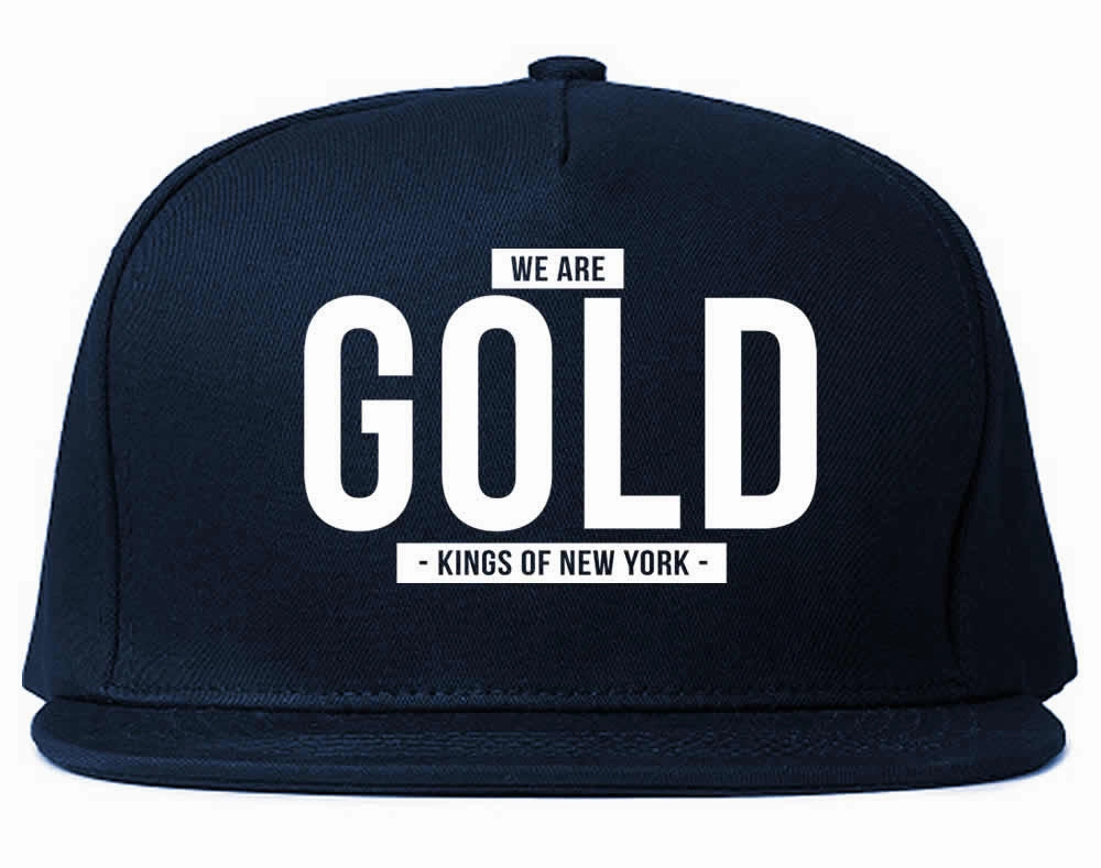 We Are Gold Snapback Hat Cap