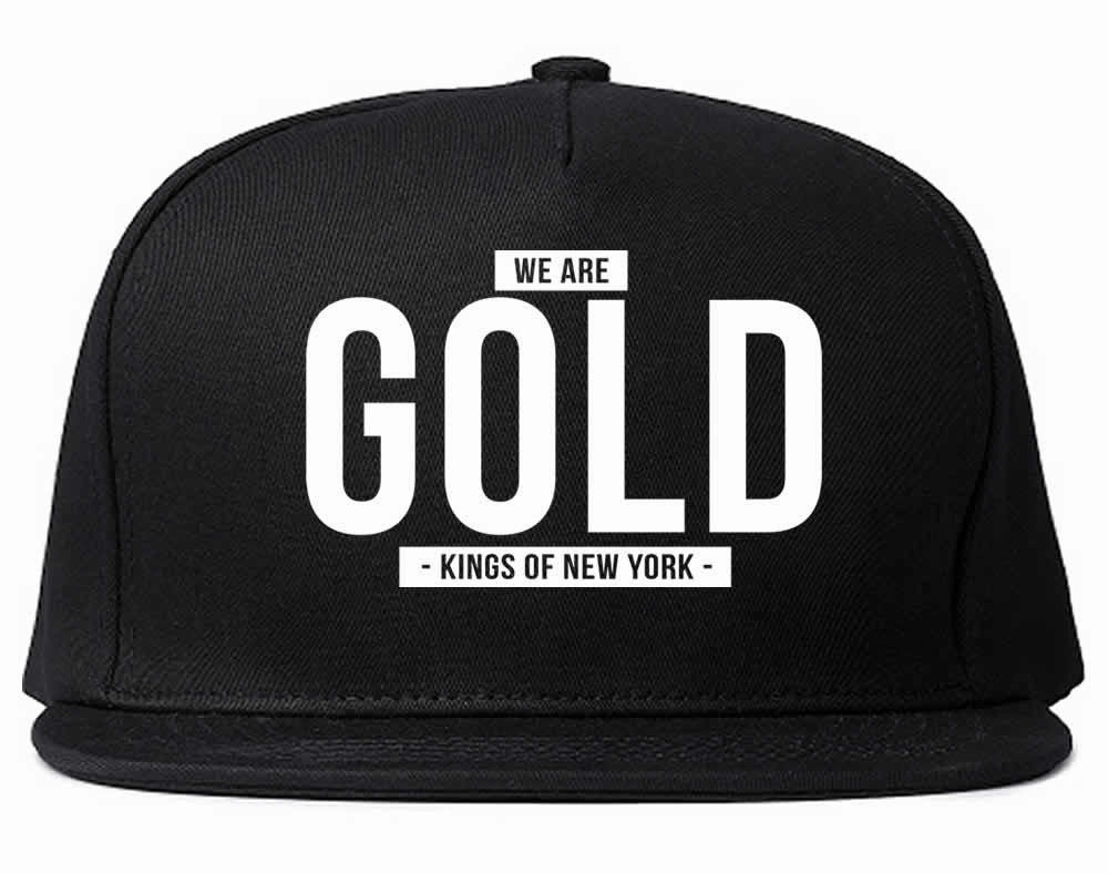We Are Gold Snapback Hat Cap