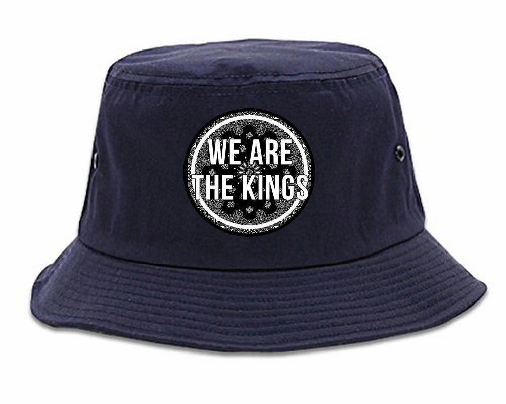 We Are The Kings Bandana Print Bucket Hat