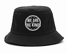 We Are The Kings Bandana Print Bucket Hat