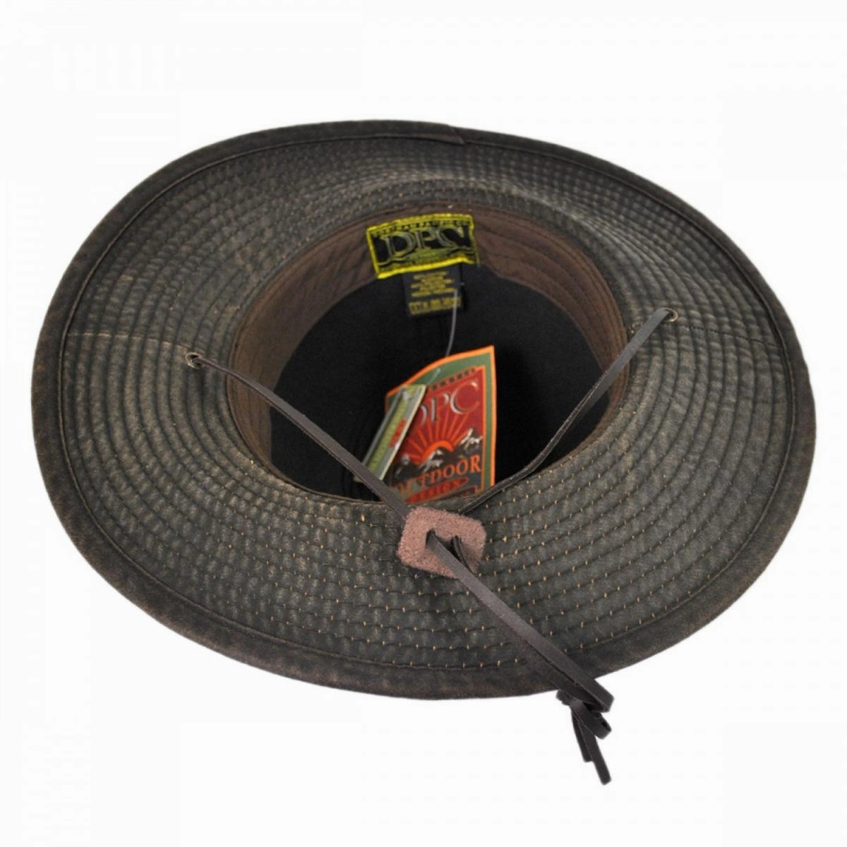 Weathered Cotton Aussie Hat