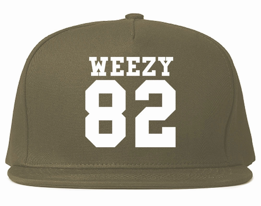 Weezy 82 Team Jersey Snapback Hat Cap