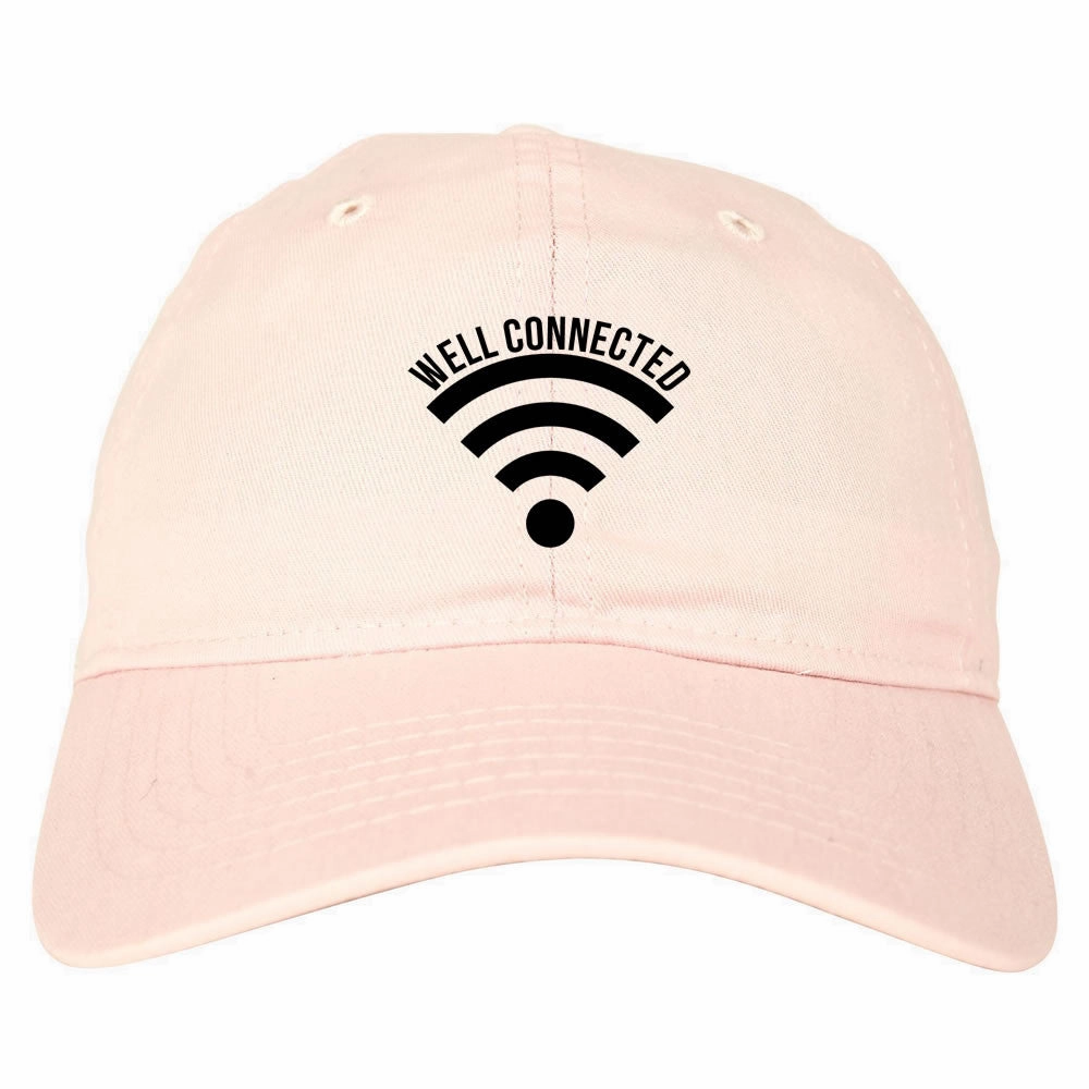 Well Connected Wifi Meme Dad Hat Cap