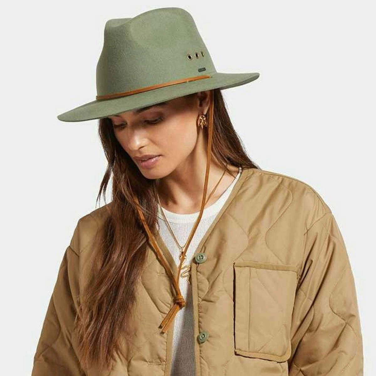 Wesley Weather Guard Wool Felt Packable Fedora Hat