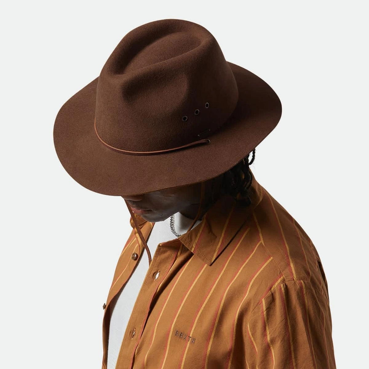 Wesley Weather Guard Wool Felt Packable Fedora Hat