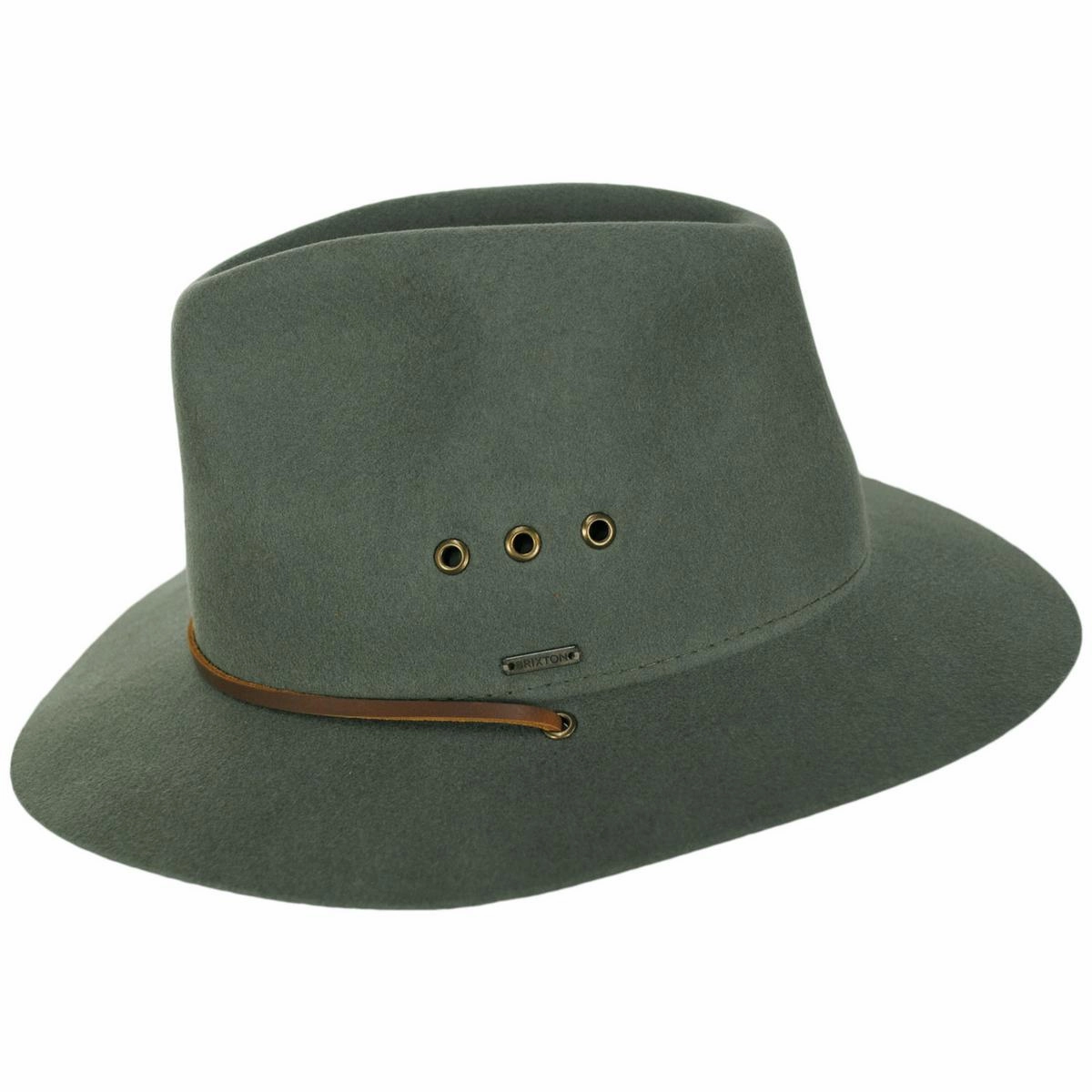 Wesley Weather Guard Wool Felt Packable Fedora Hat