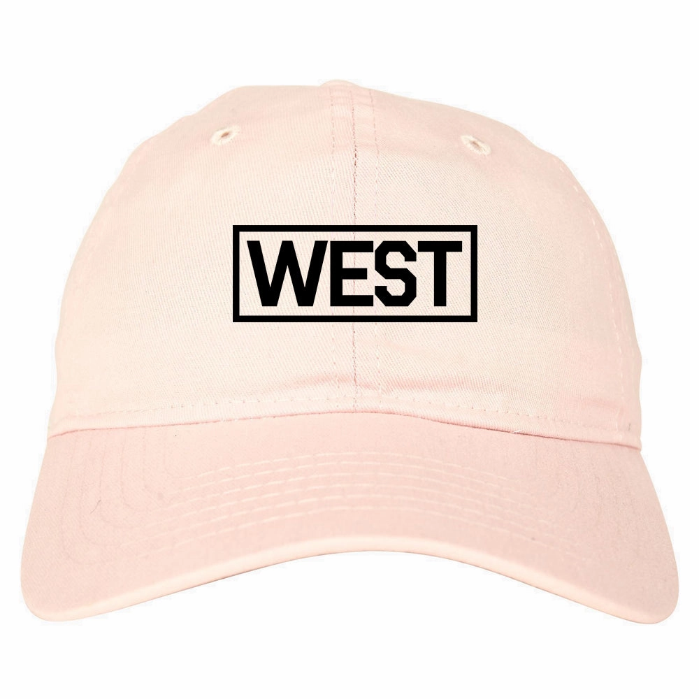 West Box Logo Mens Dad Hat Baseball Cap