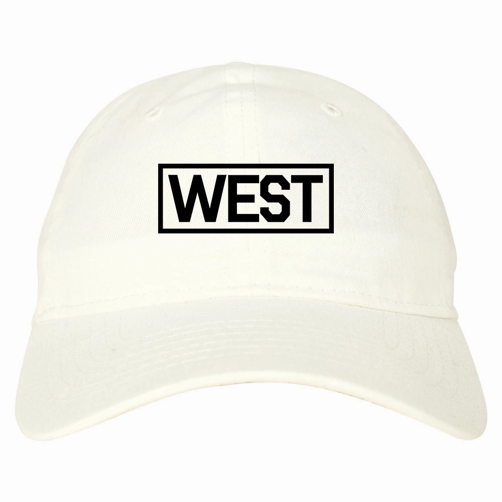 West Box Logo Mens Dad Hat Baseball Cap