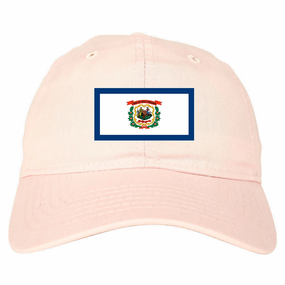 West Virginia State Flag WV Chest Mens Dad Hat