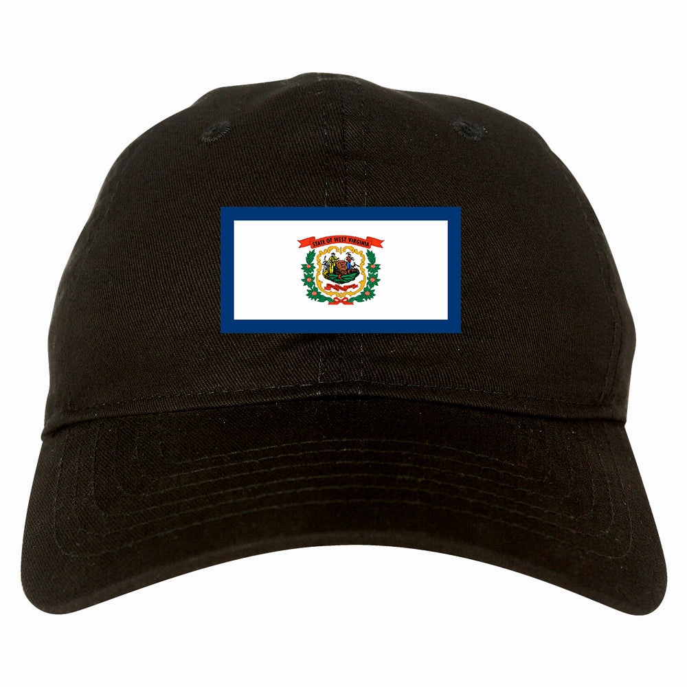 West Virginia State Flag WV Chest Mens Dad Hat