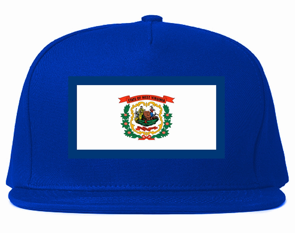 West Virginia State Flag WV Chest Mens Snapback Hat
