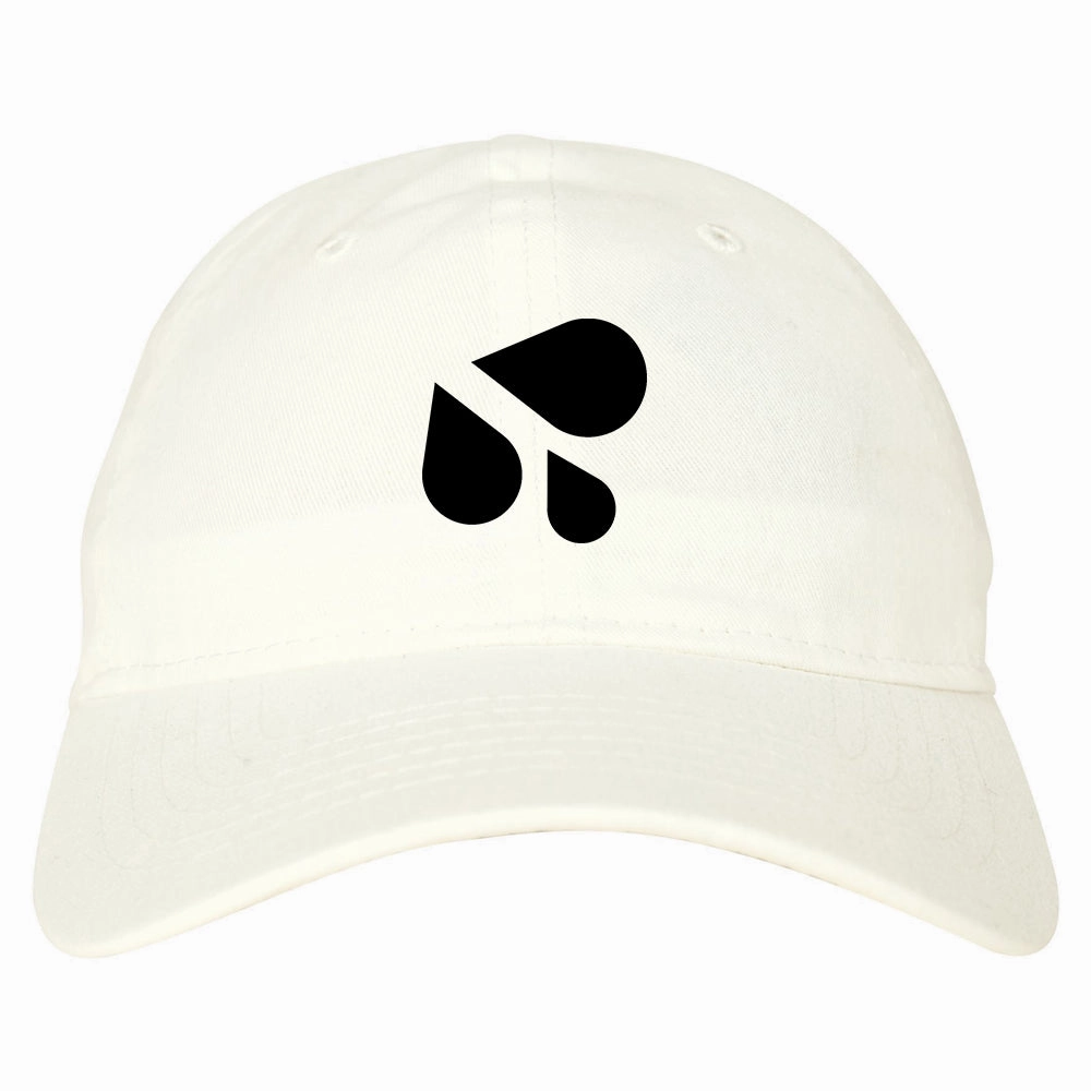 Wet Splashing Sweat Chest Mens Dad Hat Baseball Cap
