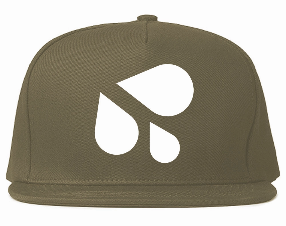 Wet Splashing Sweat Chest Mens Snapback Hat