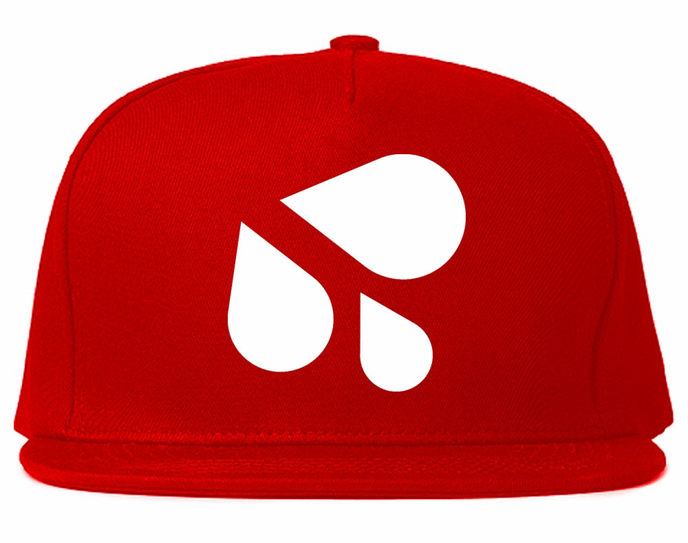 Wet Splashing Sweat Chest Mens Snapback Hat