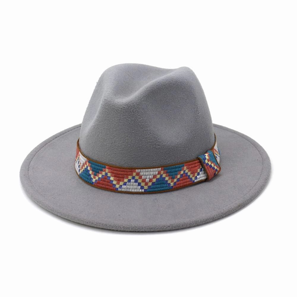 Weyer Triangle Band Fedora Hat
