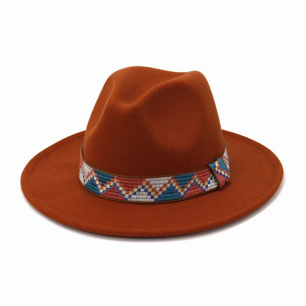 Weyer Triangle Band Fedora Hat