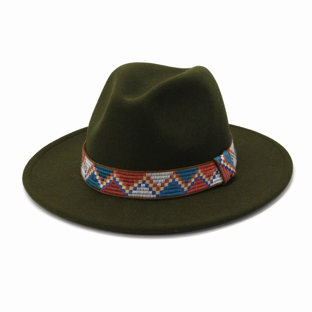Weyer Triangle Band Fedora Hat