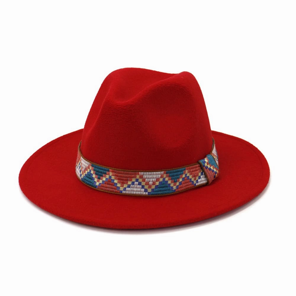 Weyer Triangle Band Fedora Hat