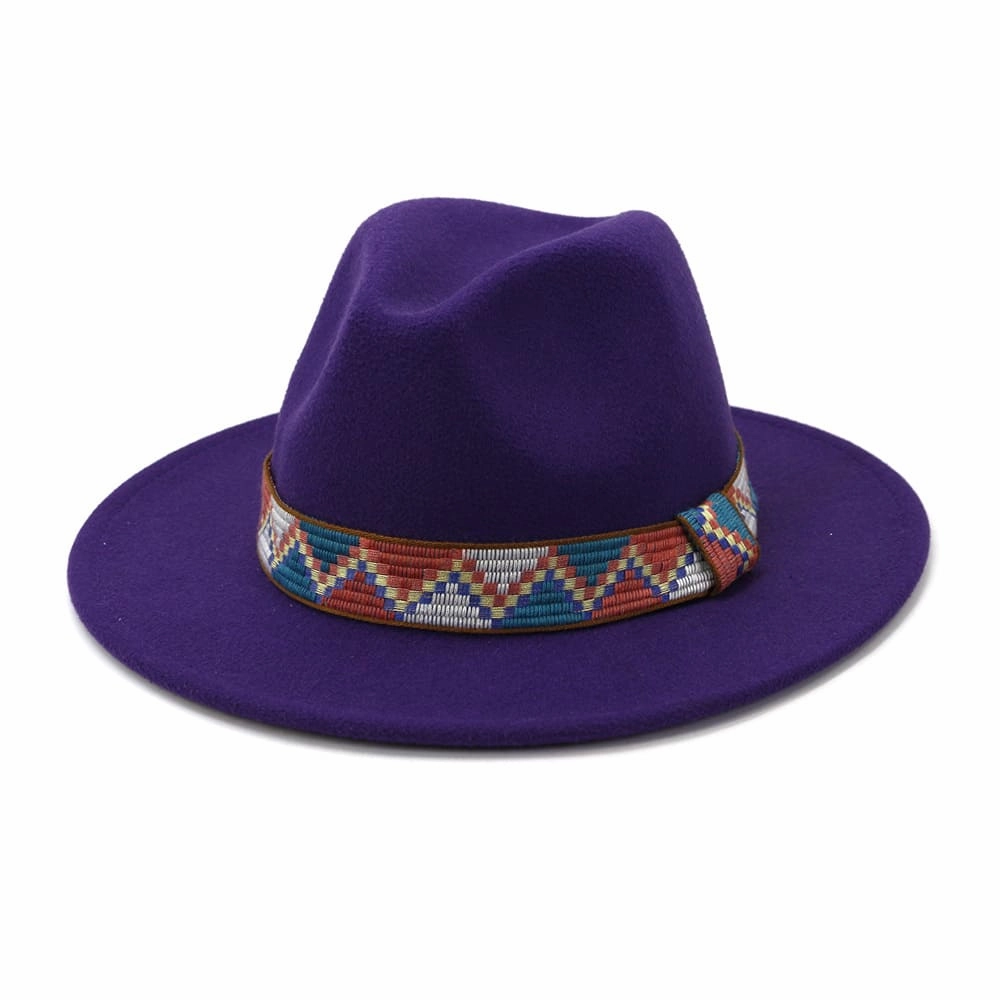 Weyer Triangle Band Fedora Hat