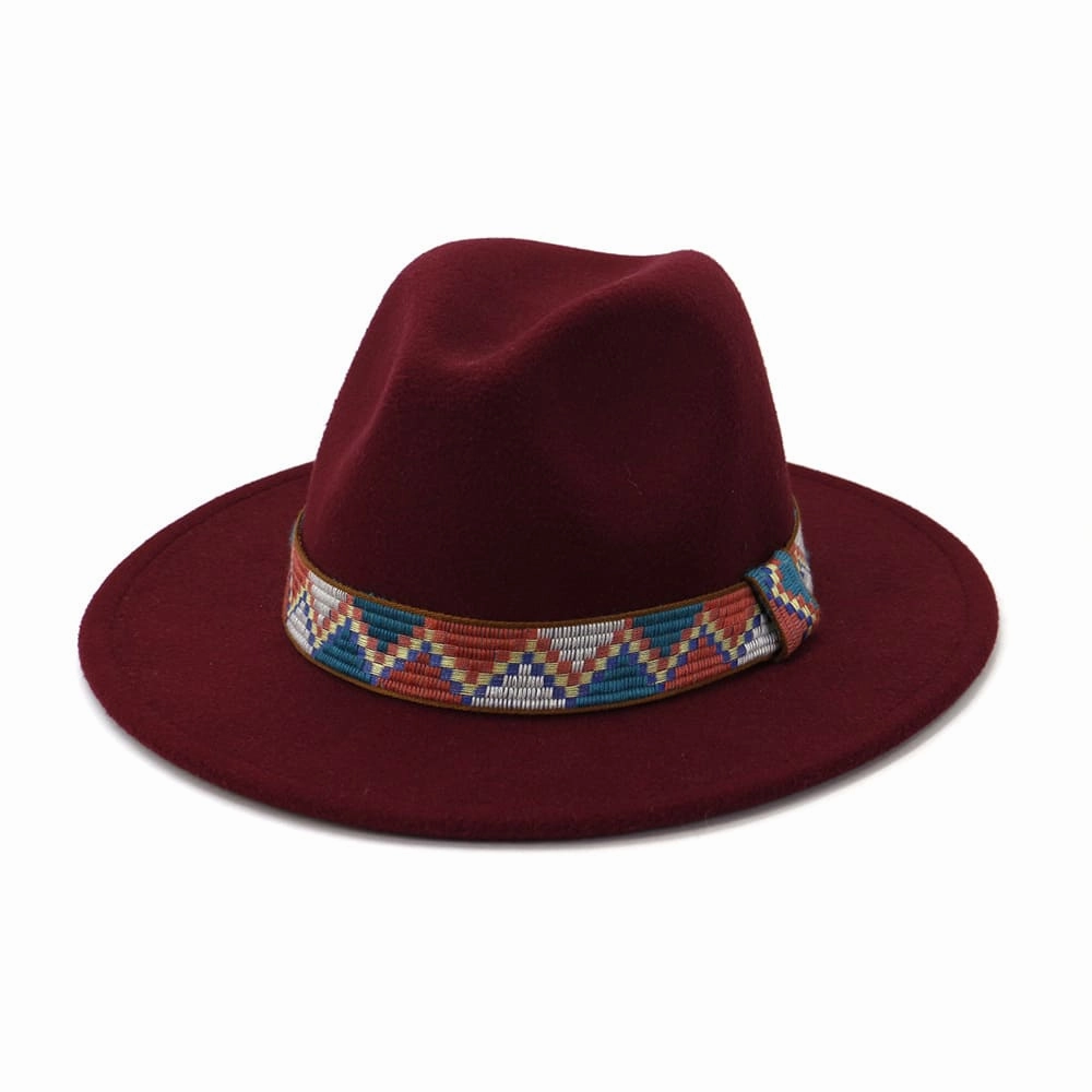 Weyer Triangle Band Fedora Hat