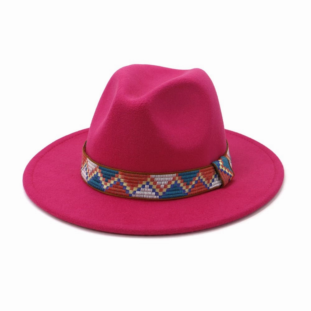 Weyer Triangle Band Fedora Hat