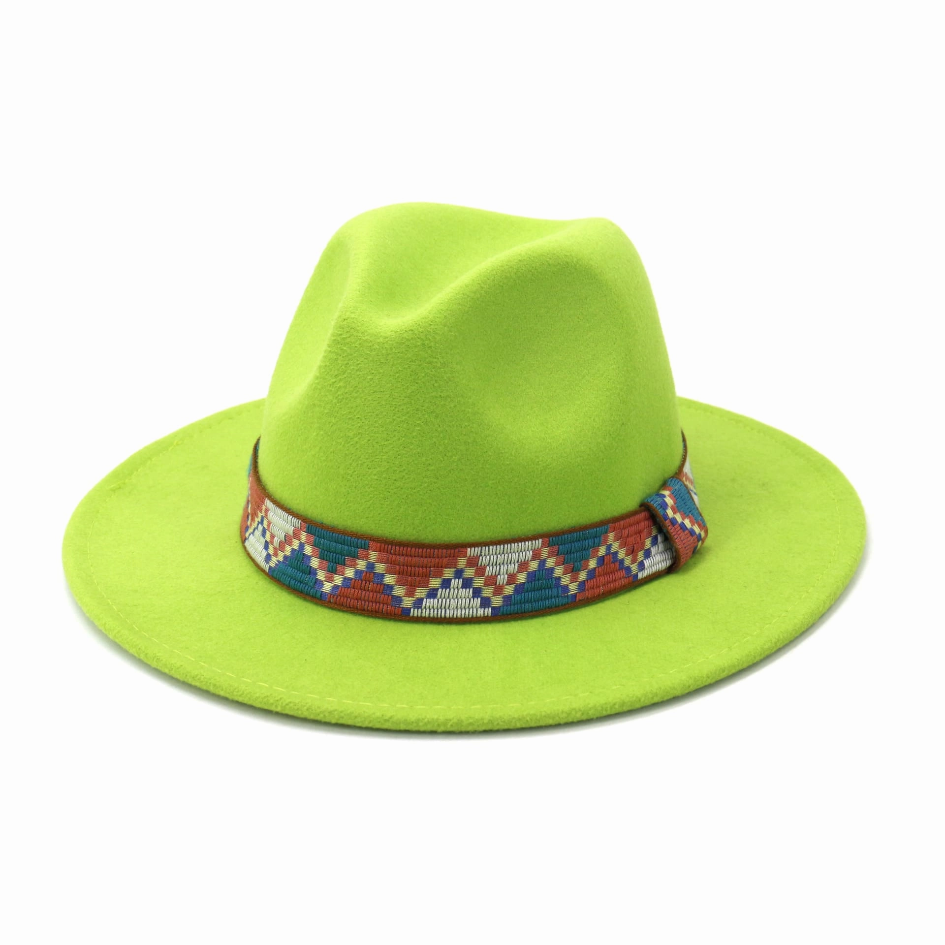 Weyer Triangle Band Fedora Hat