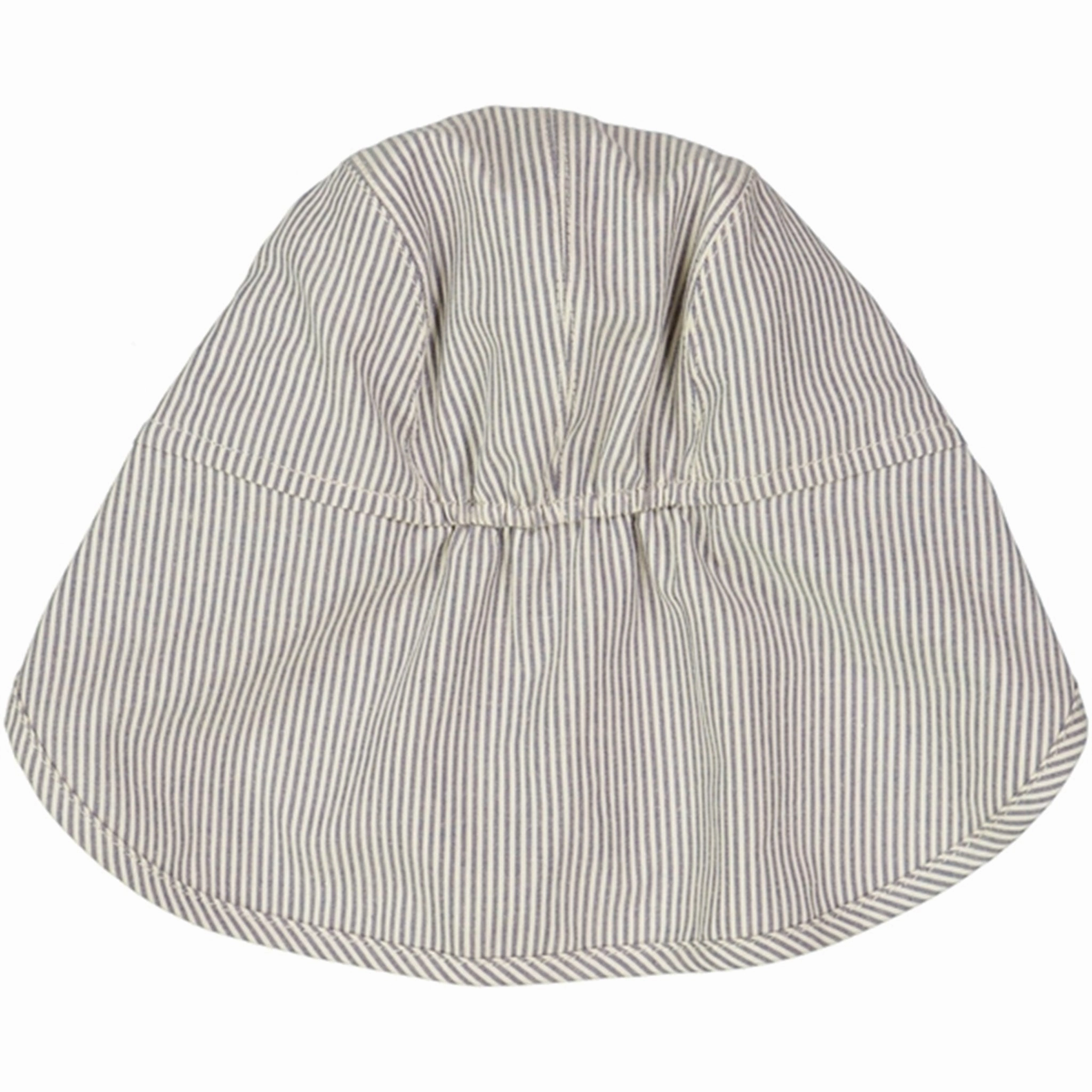 Wheat Classic Blue Stripe Albert Sun Hat