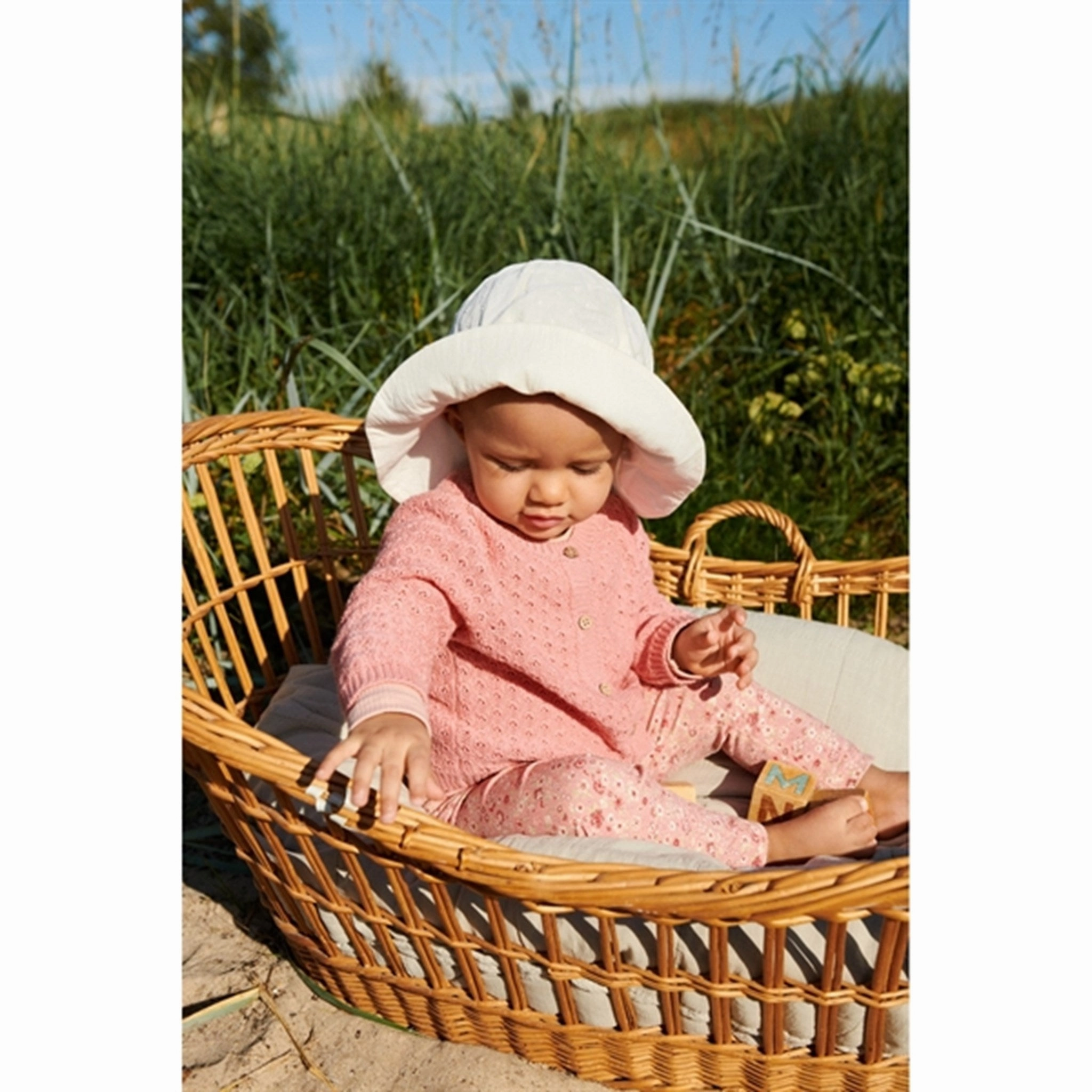 Wheat Cream Sun Hat Chlo