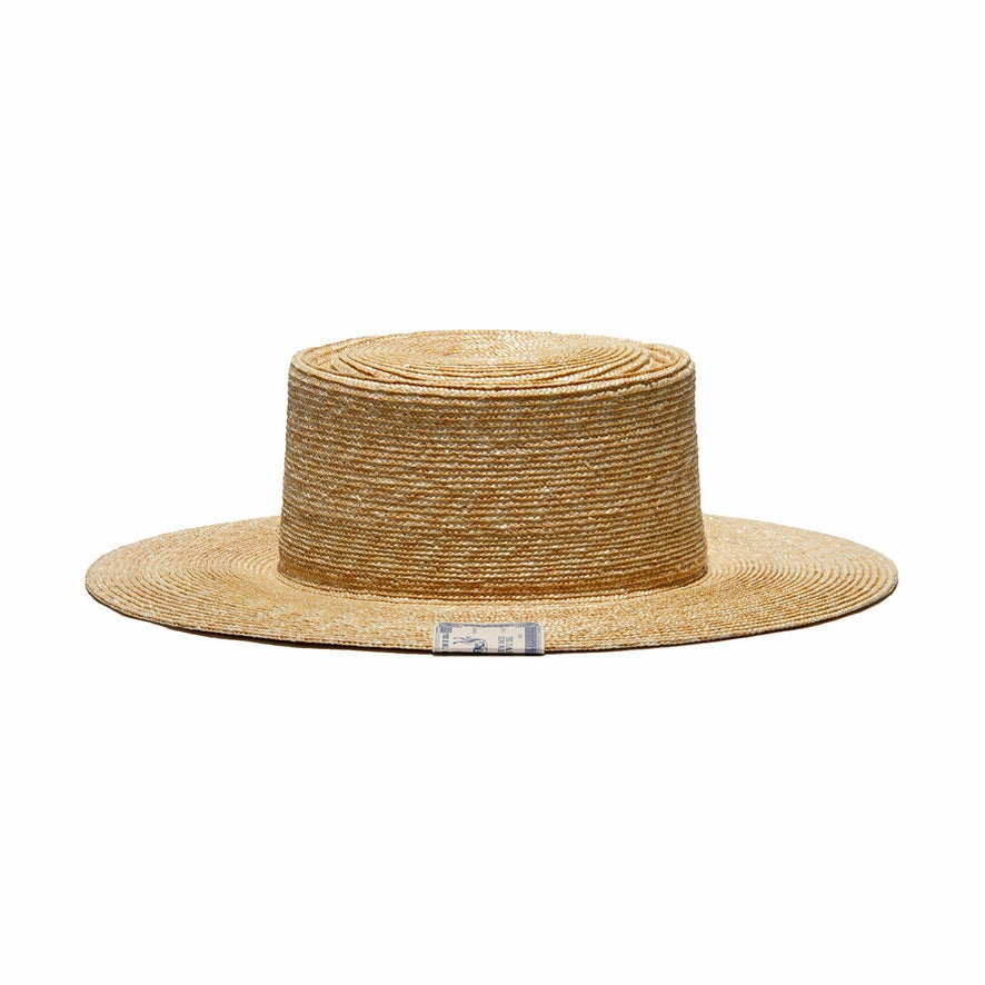WHEAT PORK PIE HAT - Natural