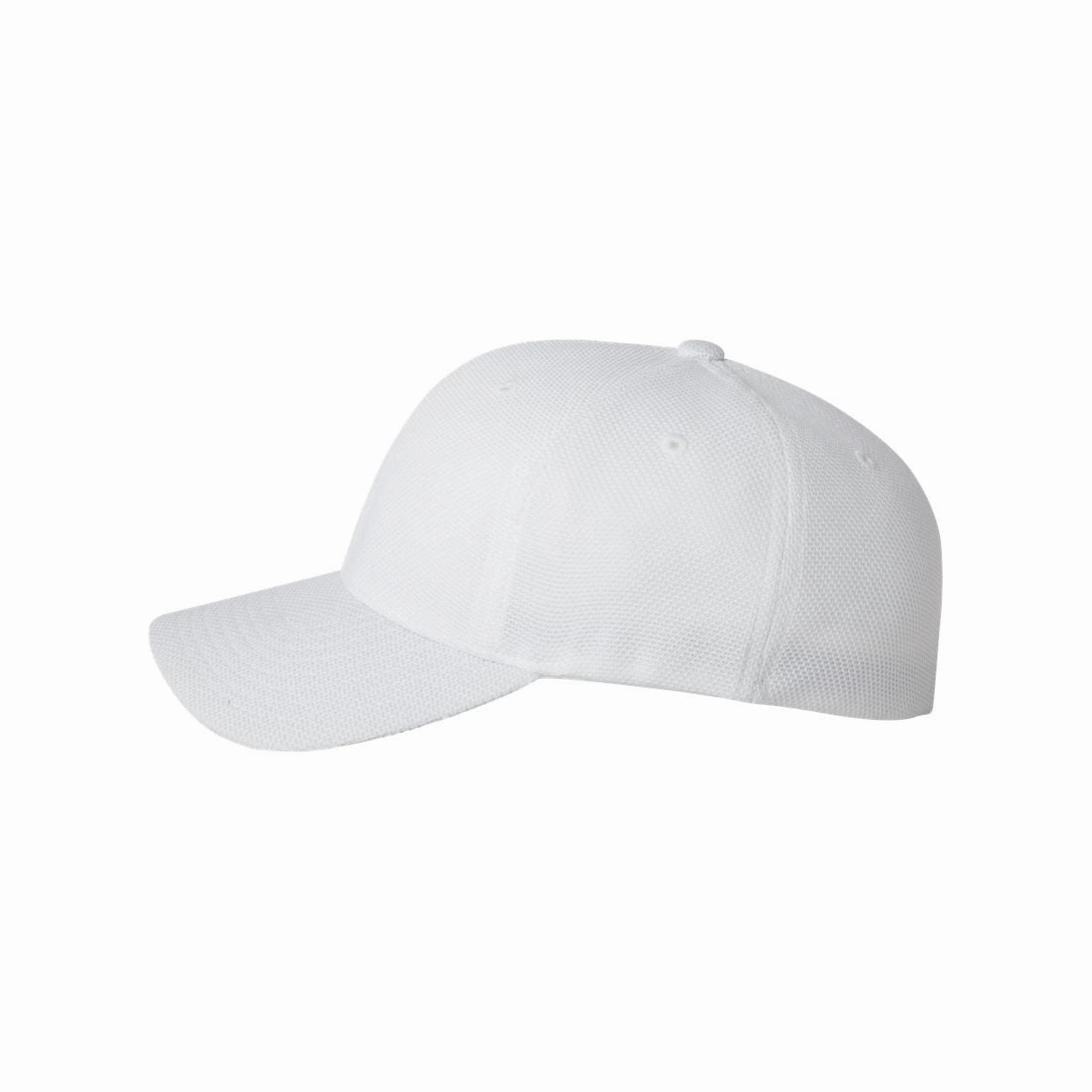 White Wicking - Flexfit Baseball Cap