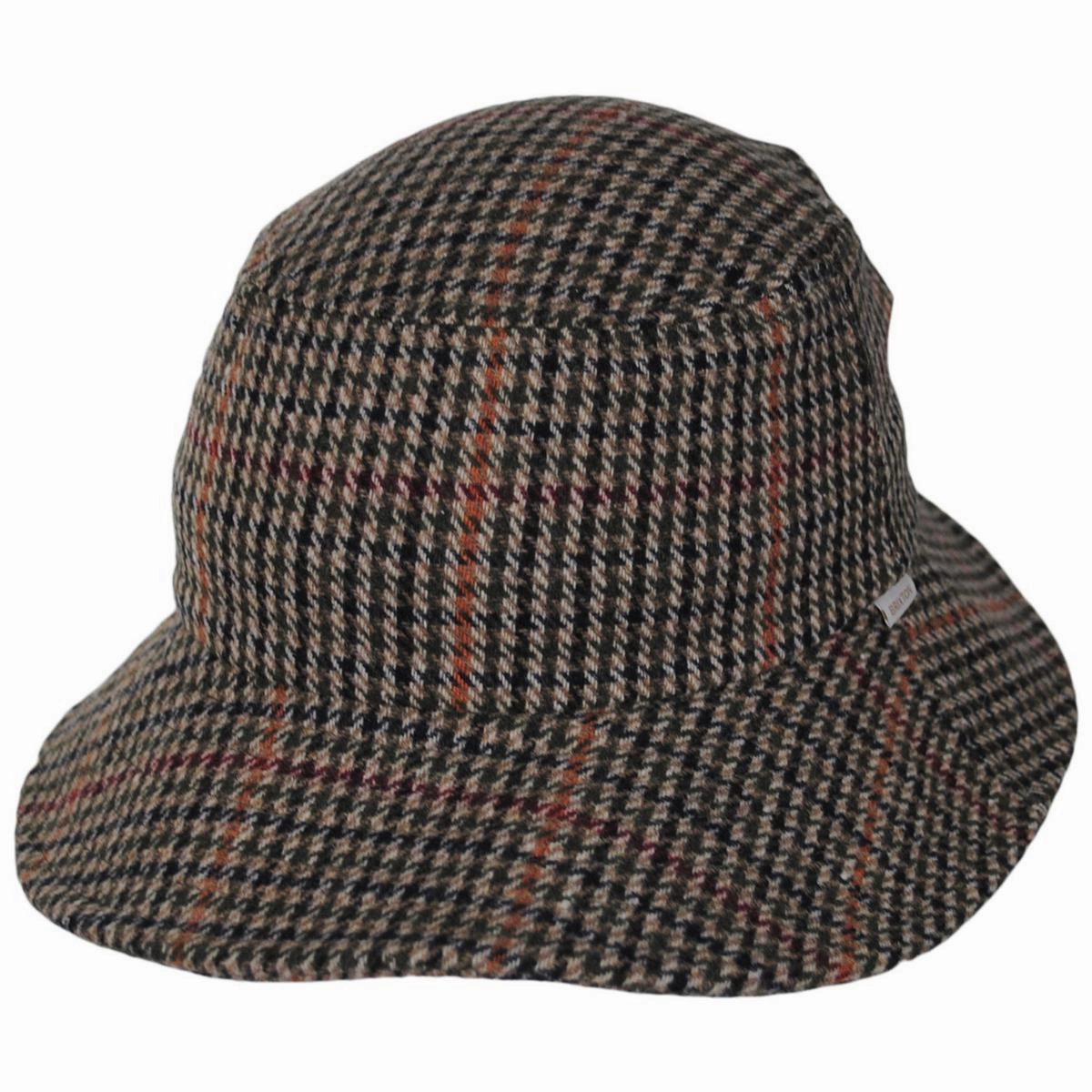 Whittier Tweed Packable Bucket Hat