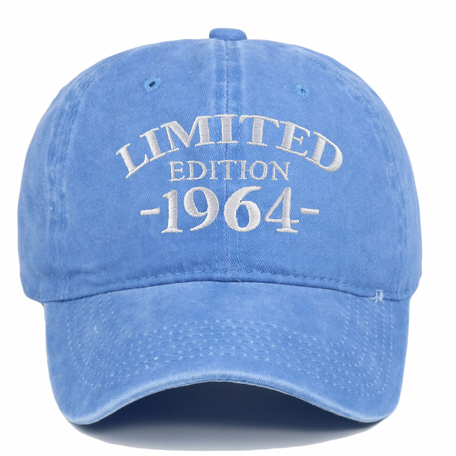 Wholesale 1964 embroidered baseball cap distressed washed baseball cap