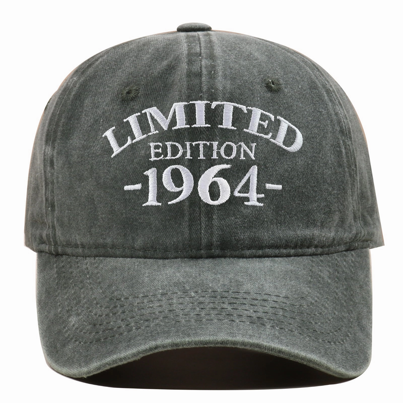 Wholesale 1964 embroidered baseball cap distressed washed baseball cap