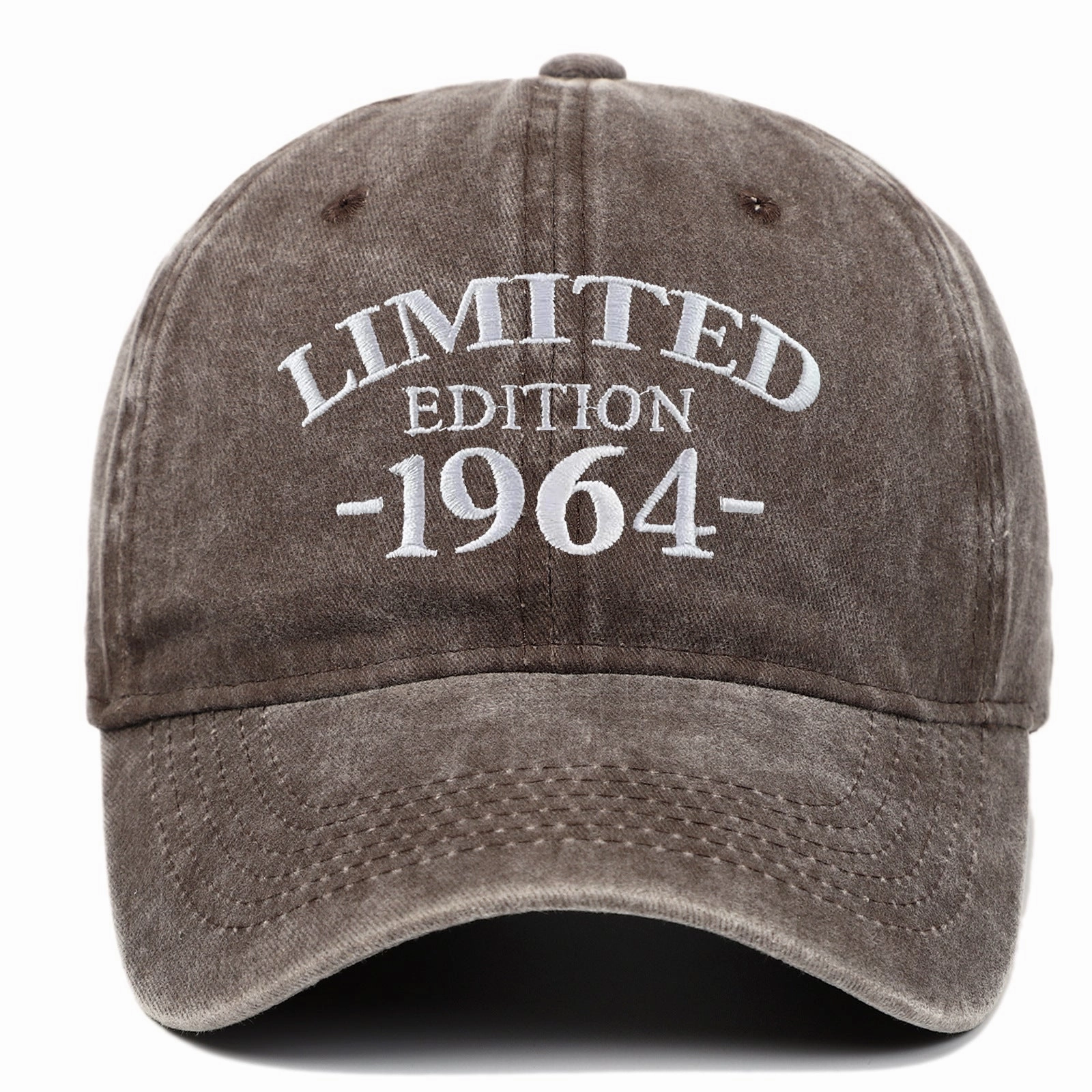 Wholesale 1964 embroidered baseball cap distressed washed baseball cap