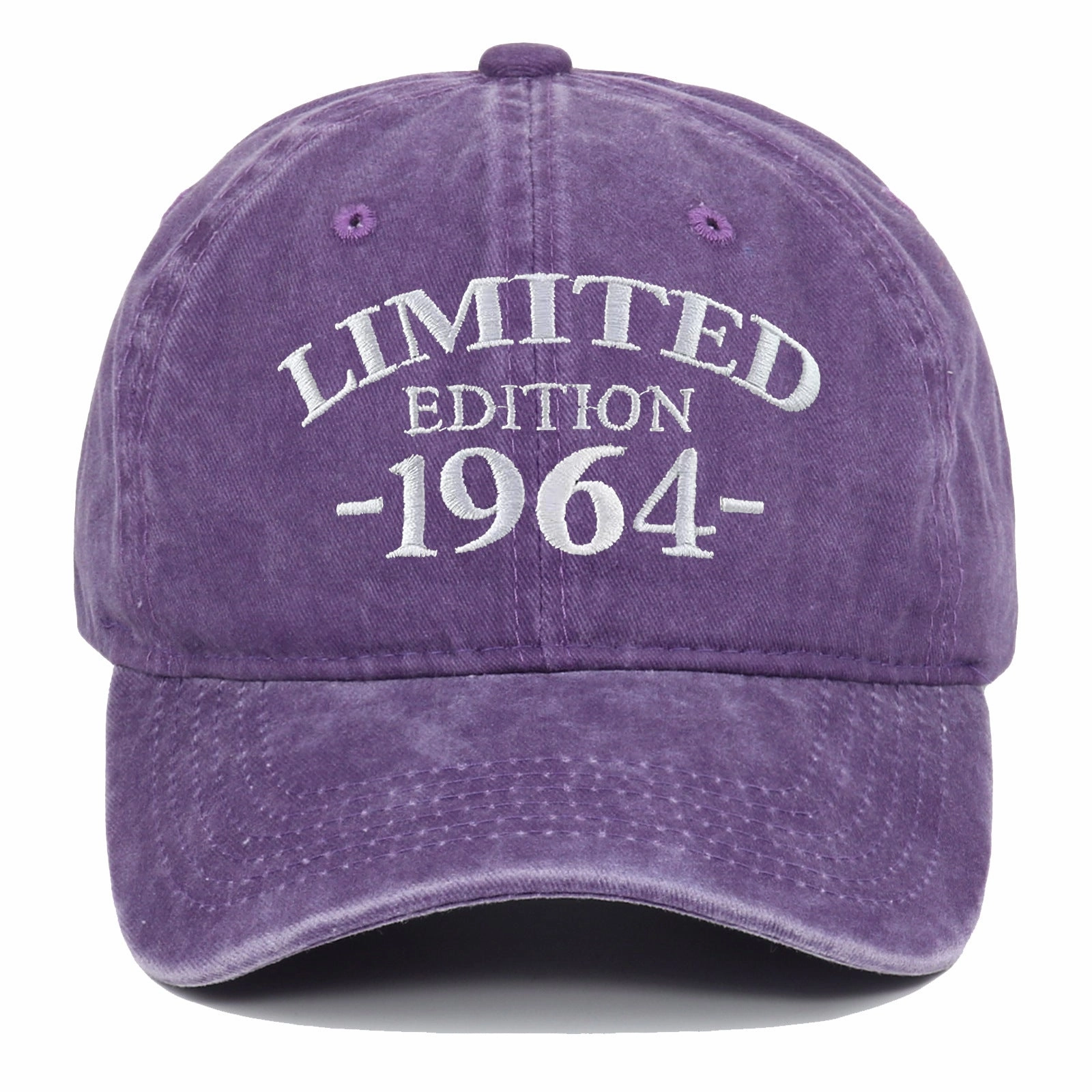 Wholesale 1964 embroidered baseball cap distressed washed baseball cap