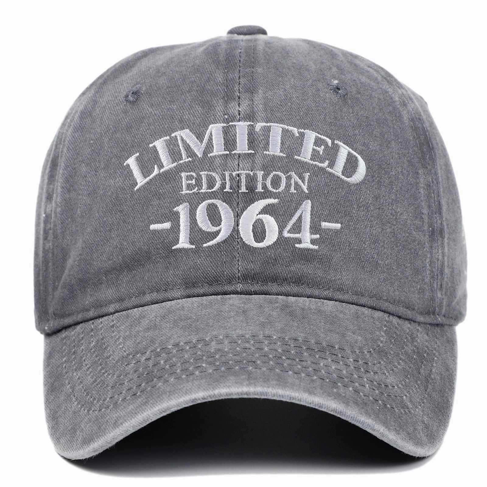 Wholesale 1964 embroidered baseball cap distressed washed baseball cap