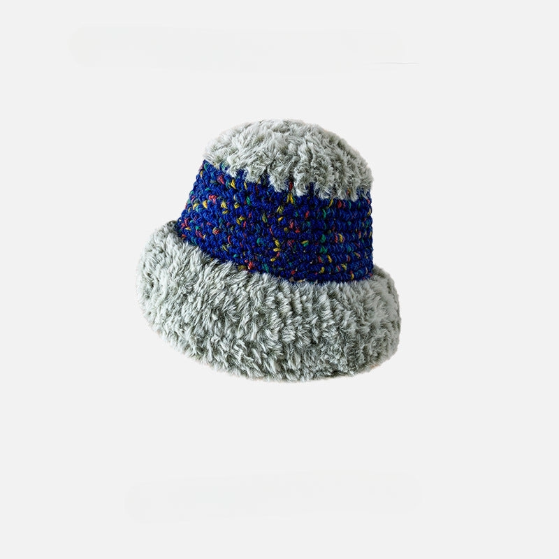 Wholesale 2023 Autumn and Winter Woolen Hat Plush Warm Fisherman Hat