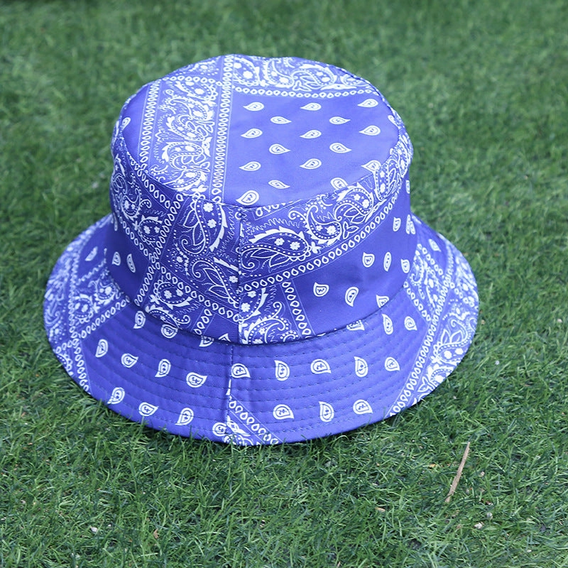 Wholesale 2023 Summer New Cashew Flower Polyester Bucket Hat
