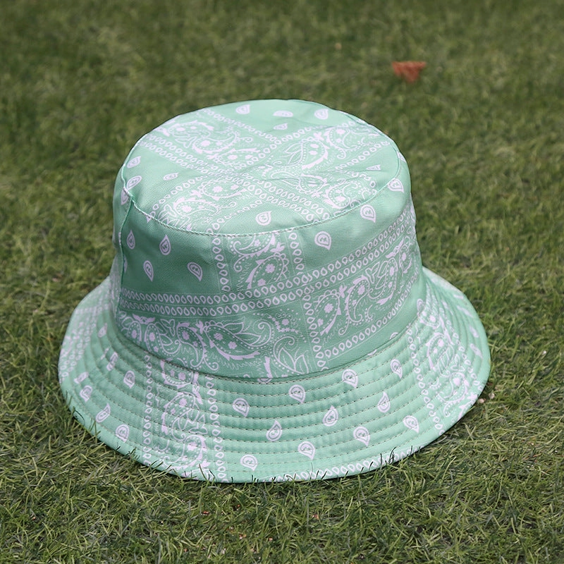 Wholesale 2023 Summer New Cashew Flower Polyester Bucket Hat