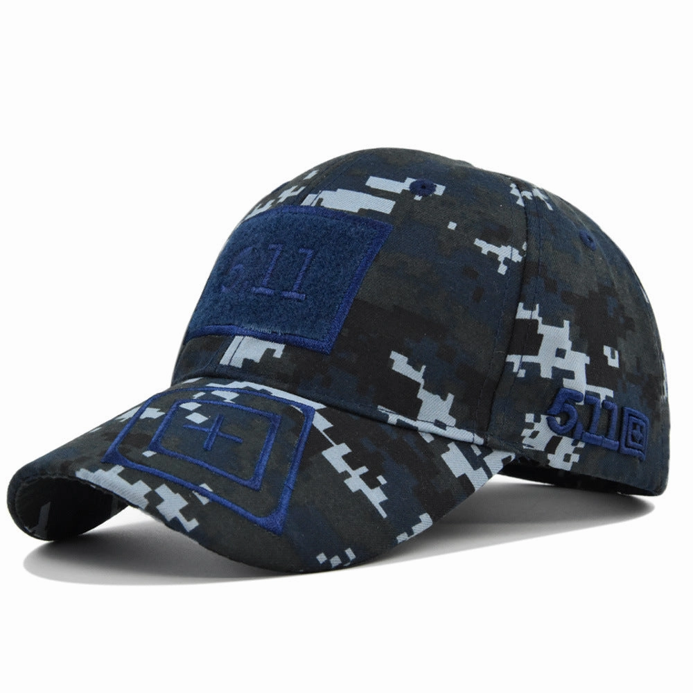 Wholesale 3D Embroidered Curved Brim Camouflage Baseball Cap