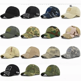 Wholesale 3D Embroidered Curved Brim Camouflage Baseball Cap
