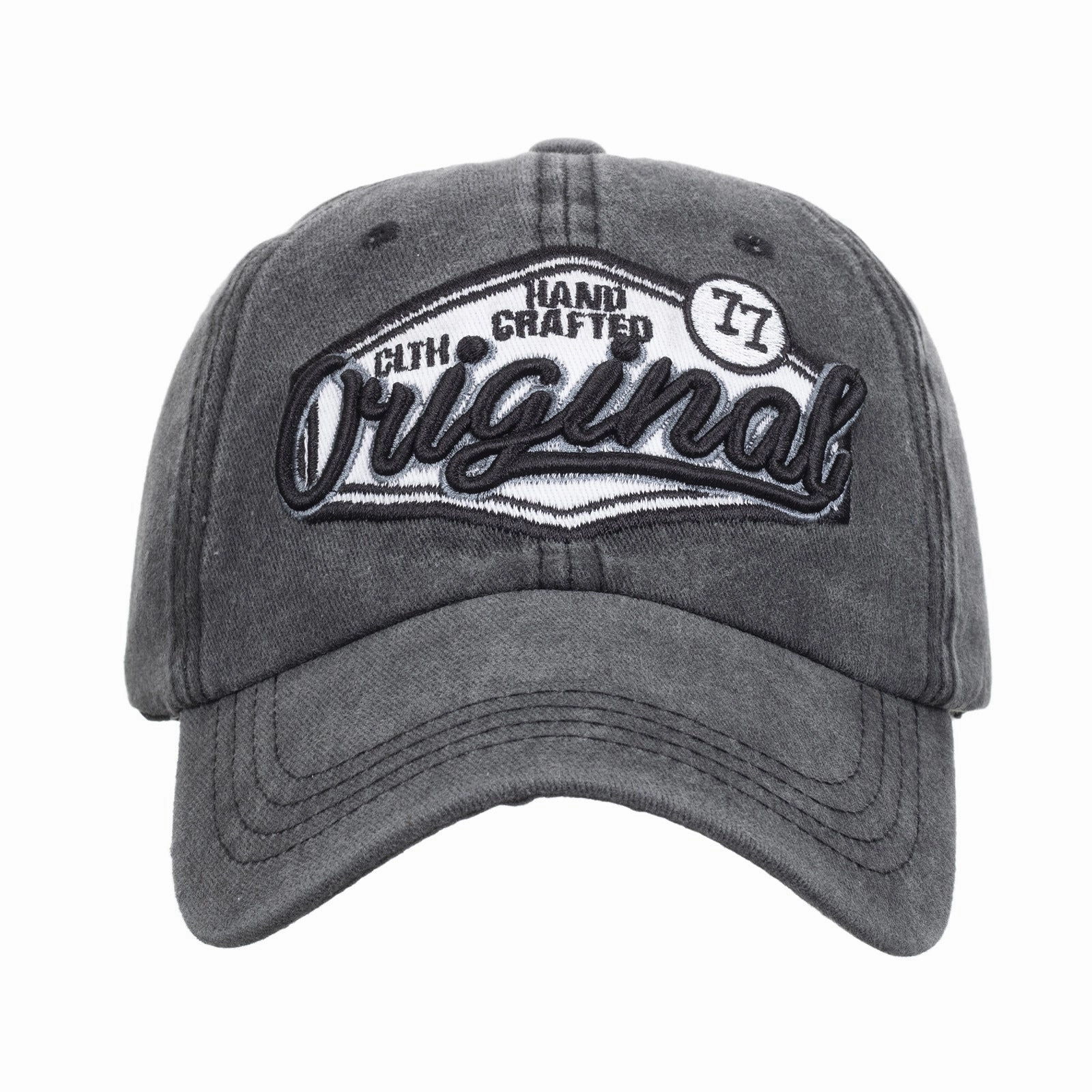 Wholesale 3D embroidered distressed baseball cap