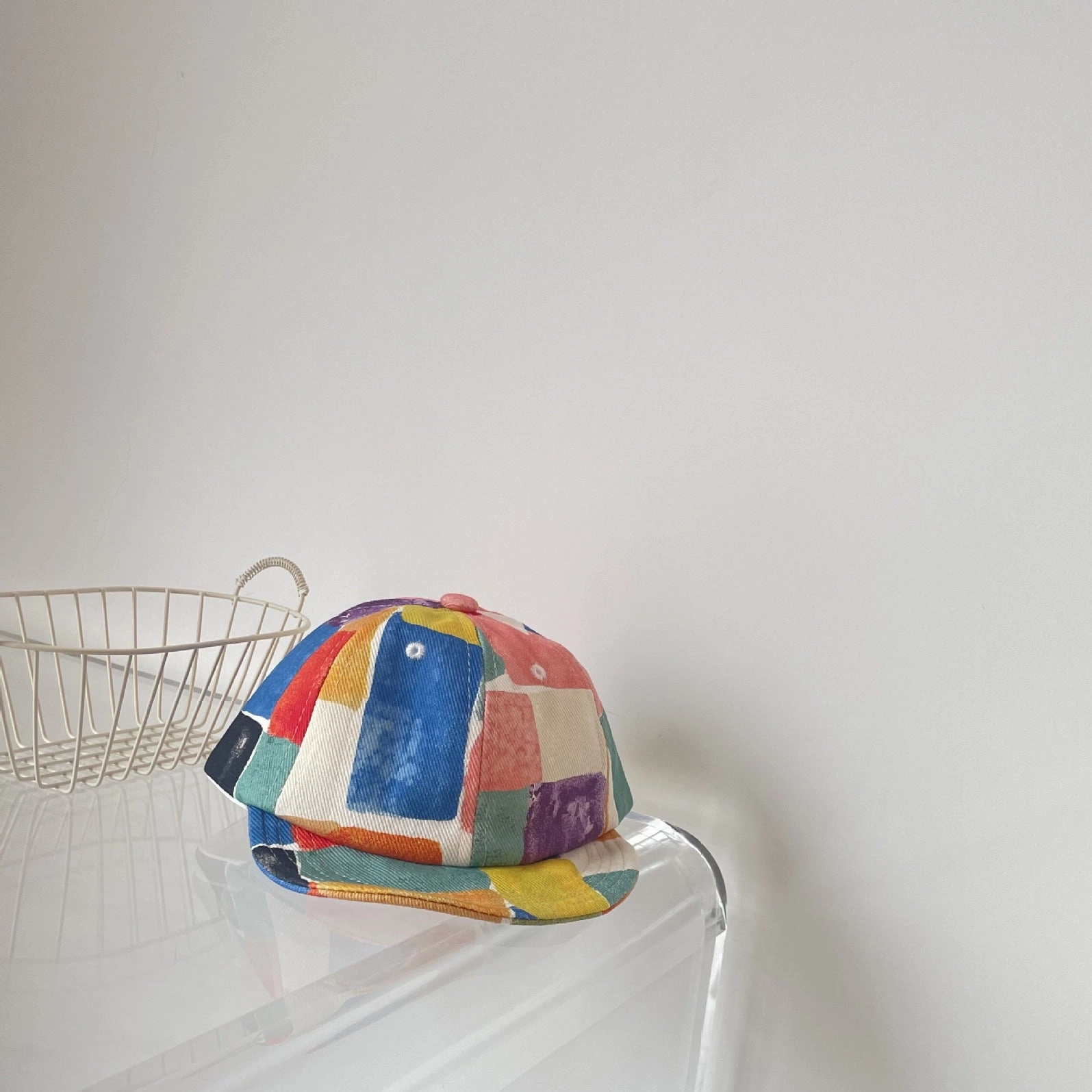 Wholesale Acrylic Graffiti Kids Colorful Bucket Hat